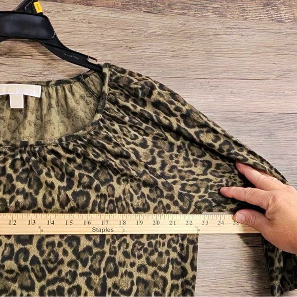 Michael Kors Leopard Print Blouse - Picture 6 of 7